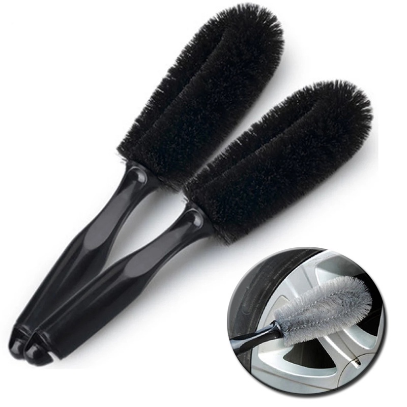 1 bàn chải vệ sinh bánh xe hơi cán dài chất lượng cao