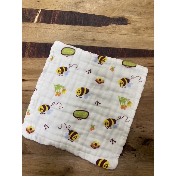 Minchun123: Khăn mặt xô bamboo 6 lớp cho bé, khăn sữa cho bé sơ sinh, đồ dùng cho bé