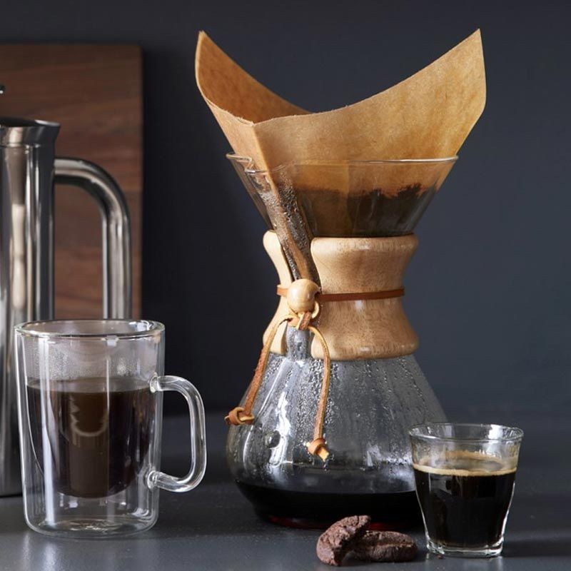 Giấy lọc cà phê V60 dùng pha Pour Over(Drip) màu trắng, màu nâu tiện dụng từ thương hiệu Hario Nhật Bản - hộp 40 cái