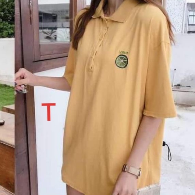Áo polo quả chanh lemon TT12