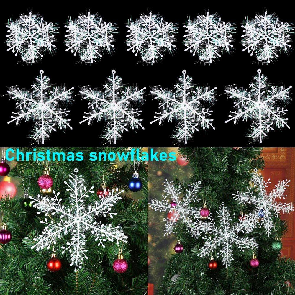 LONTIME Bông Tuyết Trắng Trang Trí Nhà Cửa Nhân Dịp Năm Mới