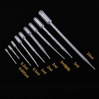 Pipet pasteur 5.0ml - ống hút nhỏ giọt 5 ml (Dropper) - Đóng gói 20 cái