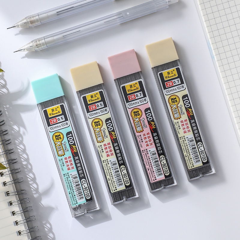 Hộp 100 ngòi bút chì bấm imoda 0.5/0.7mm có thể xóa được