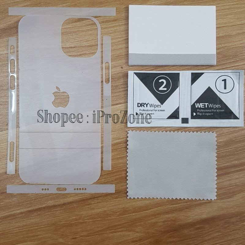 Dán PPF  viền bóng , lưng nhám rời cho IPhone 13 Pro Max , 12 Pro Max , iPhone 11 , Xs Max PPF bóng , PPF nhám khoét táo