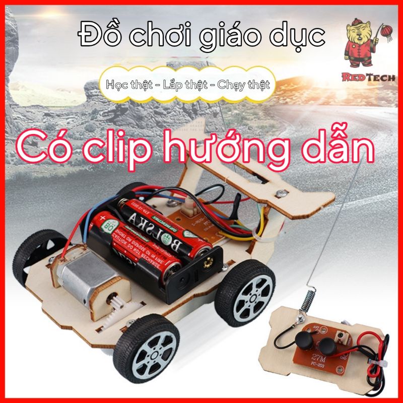 Đồ chơi giáo dục, ô tô điều khiển từ xa cho bé.