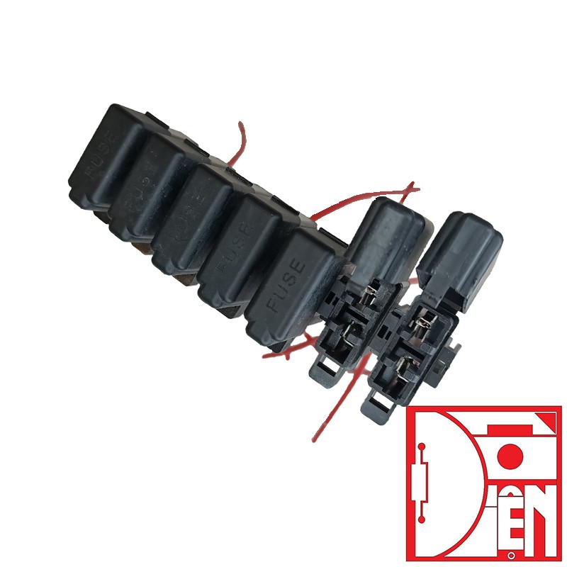 Vỏ cầu chì cho cầu chì chân to