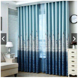 Rèm khoen lỗ, khoen ri đô, rèm vải dán tường phong cách hiện đại