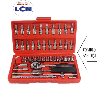 Bộ Dụng Cụ Mở Bu Lông Ốc Vít Đa Năng 46 Chi Tiết (Hàng Loại 1)[SG]