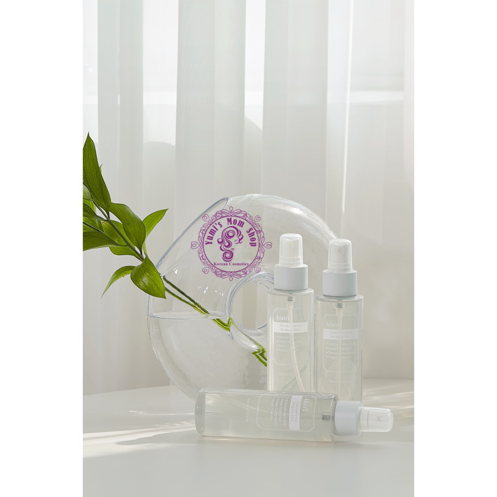 Xịt Khoáng Dưỡng Ẩm Làm Dịu Da Chống Oxy Hóa Klairs Fundamental Ampule Mist 125ml | BigBuy360 - bigbuy360.vn