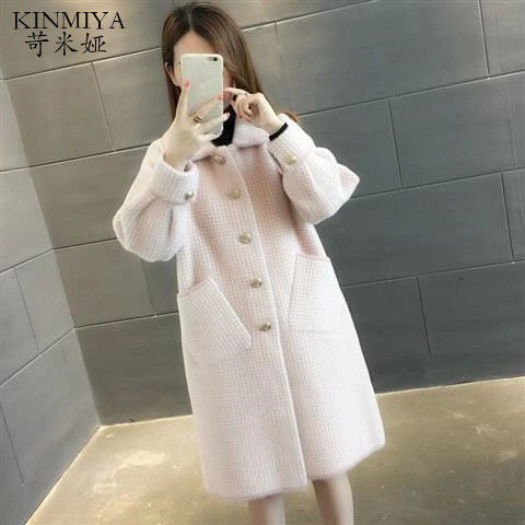 Áo khoác cardigan dệt kim dáng rộng thời trang thu đông cho nữ