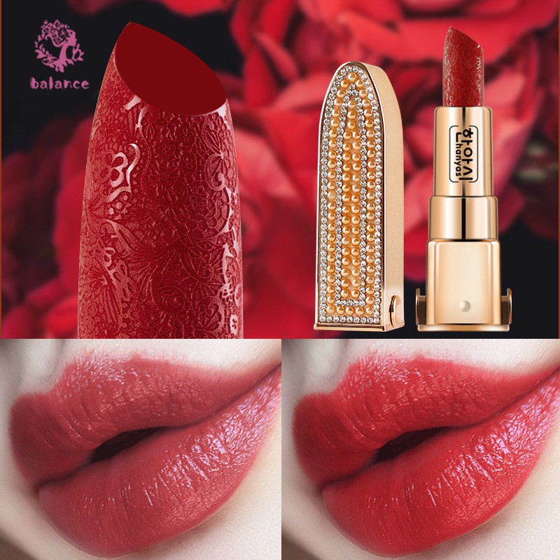 (Hàng Mới Về) Son Môi Lâu Trôi Chống Thấm Nước Màu Sắc Sáng Bóng | BigBuy360 - bigbuy360.vn