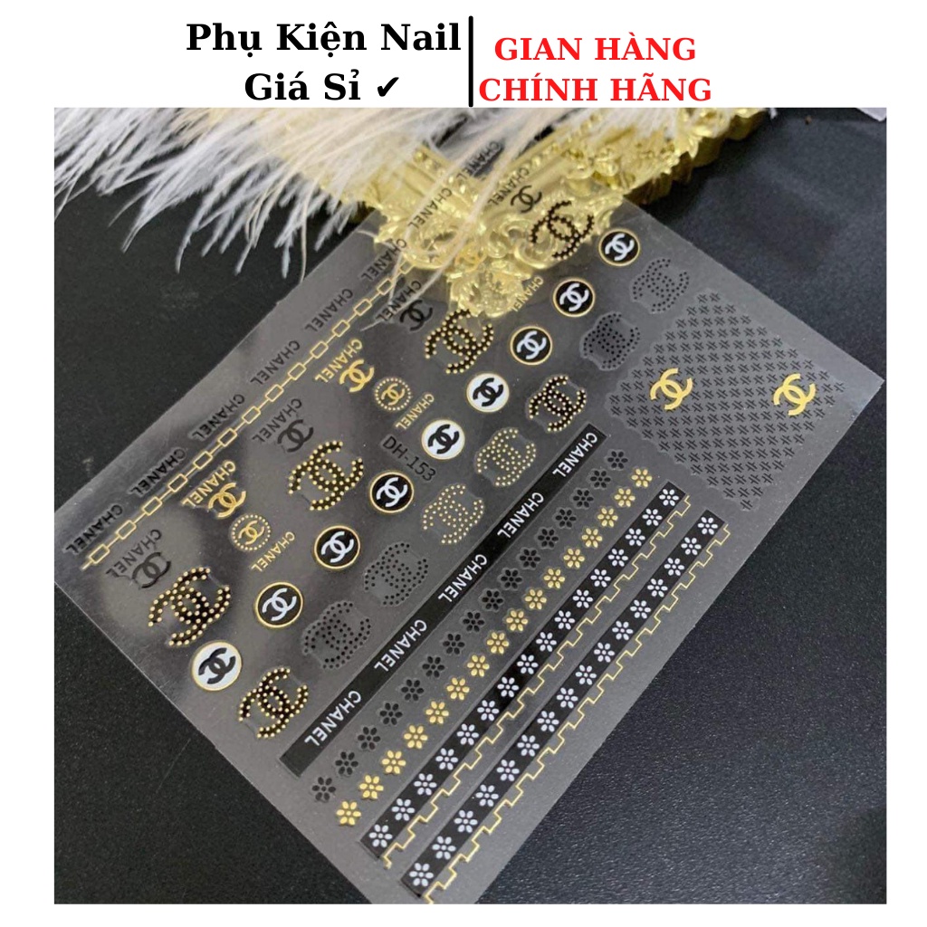 Sticker miếng dán móng tay mã DH-153