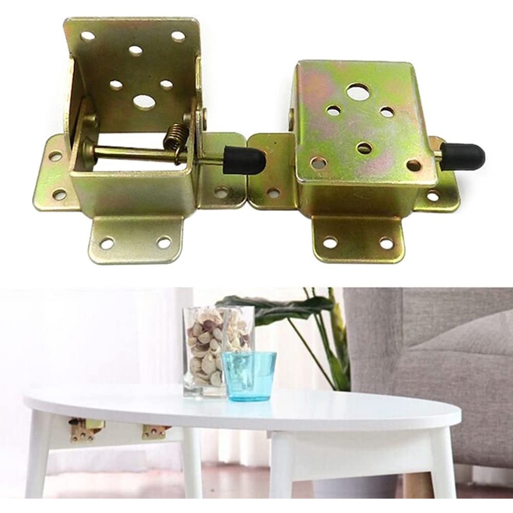 Pat chân bàn trà gấp gọn có khóa