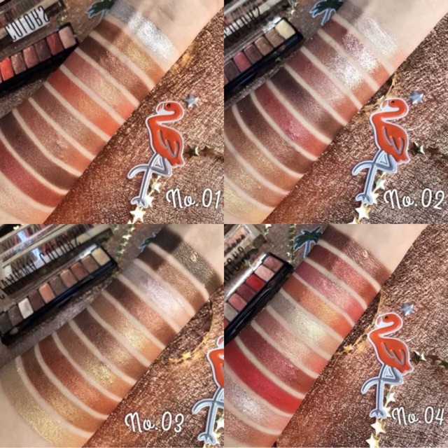 BẢNG MÀU MẮT SIVANNA COLORS LUXURY VELVET EYESHADOW 10 Ô HF697,HF697 Sivanna colors luxury velvet eyeshadow