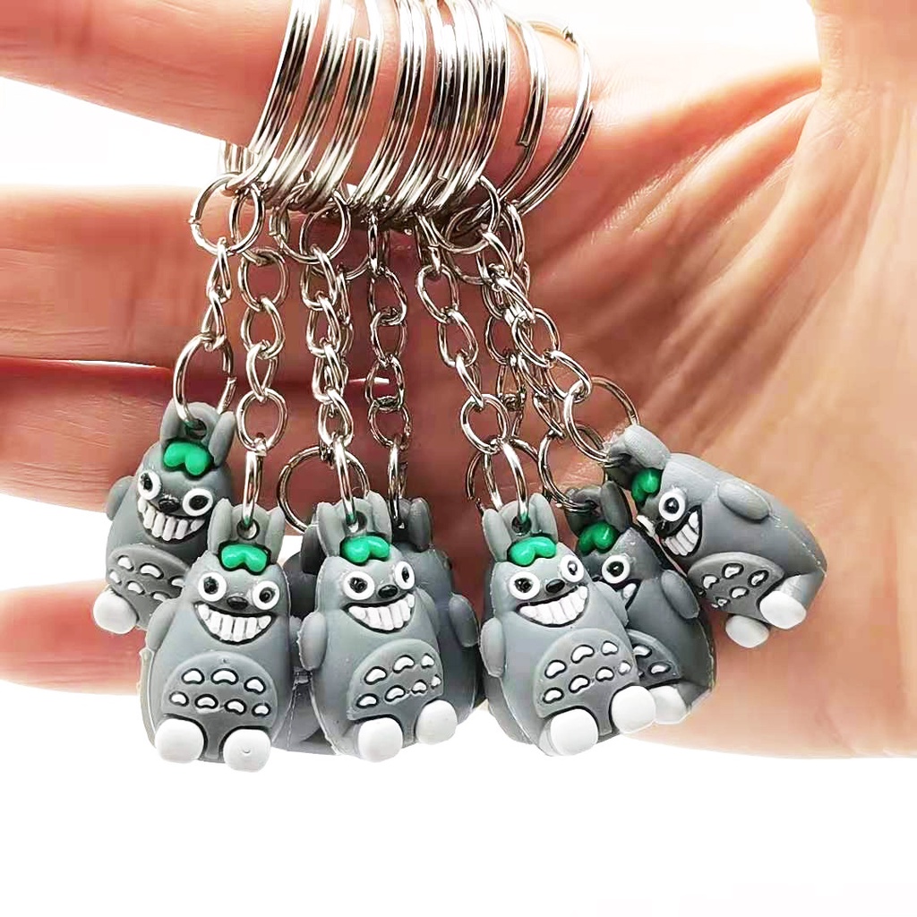 [Hàng Có Sẵn] Móc Khóa Hình Stitch Hello Kitty Totoro