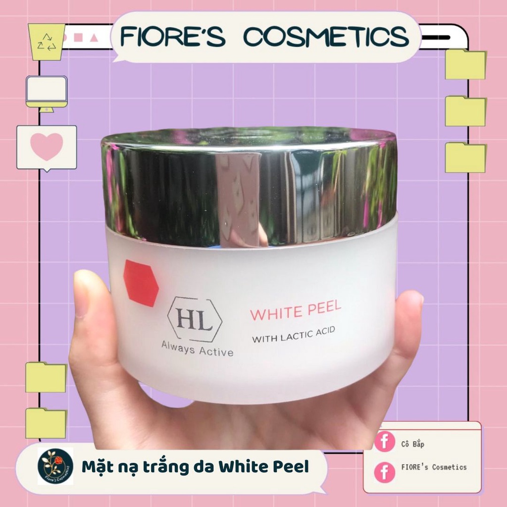 Mặt nạ trắng da HL White Peel