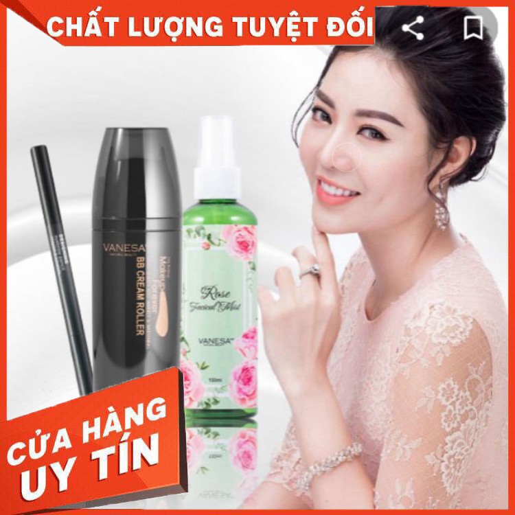 Kem nền vanesa + xịt khoáng