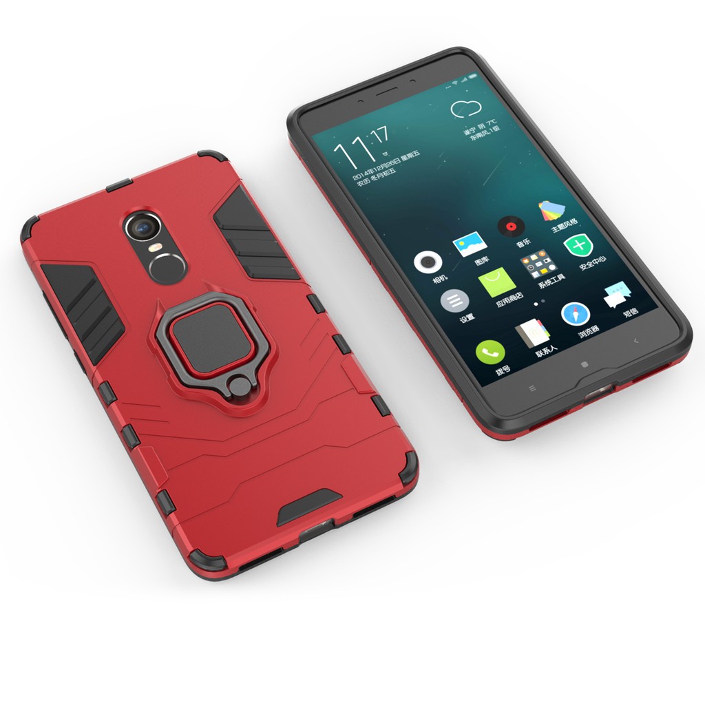 Ốp điện thoại vỏ cứng phong cách Iron Man cho Xiaomi Redmi Note 5 4 4X 6 Pro