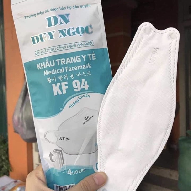 Khẩu trang KF94 siêu hot hàng Việt Nam 3 màu sẵn Sll