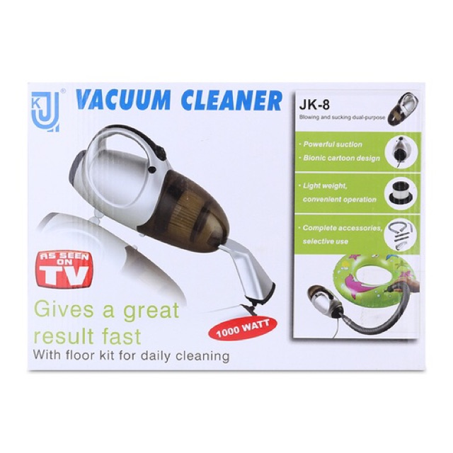 Máy Hút Bụi Mini Cầm Tay 2 Chiều Vacuum Cleaner JK-8