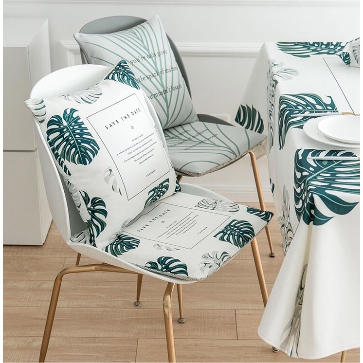 Vỏ gối vuông 2 mặt TOTORO HOUSE bao áo gối sofa tựa lưng nhung đào trang trí decor 45x45cm VG02 | BigBuy360 - bigbuy360.vn