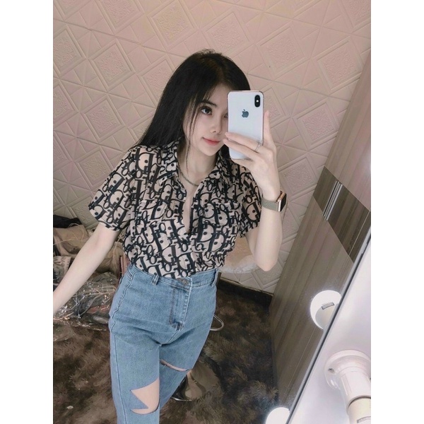 Sơ mi DIOR lụa