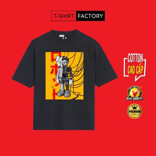 Áo thun tay lỡ Factory premium cotton dáng Unisex form rộng phong cách Ulzzang A10
