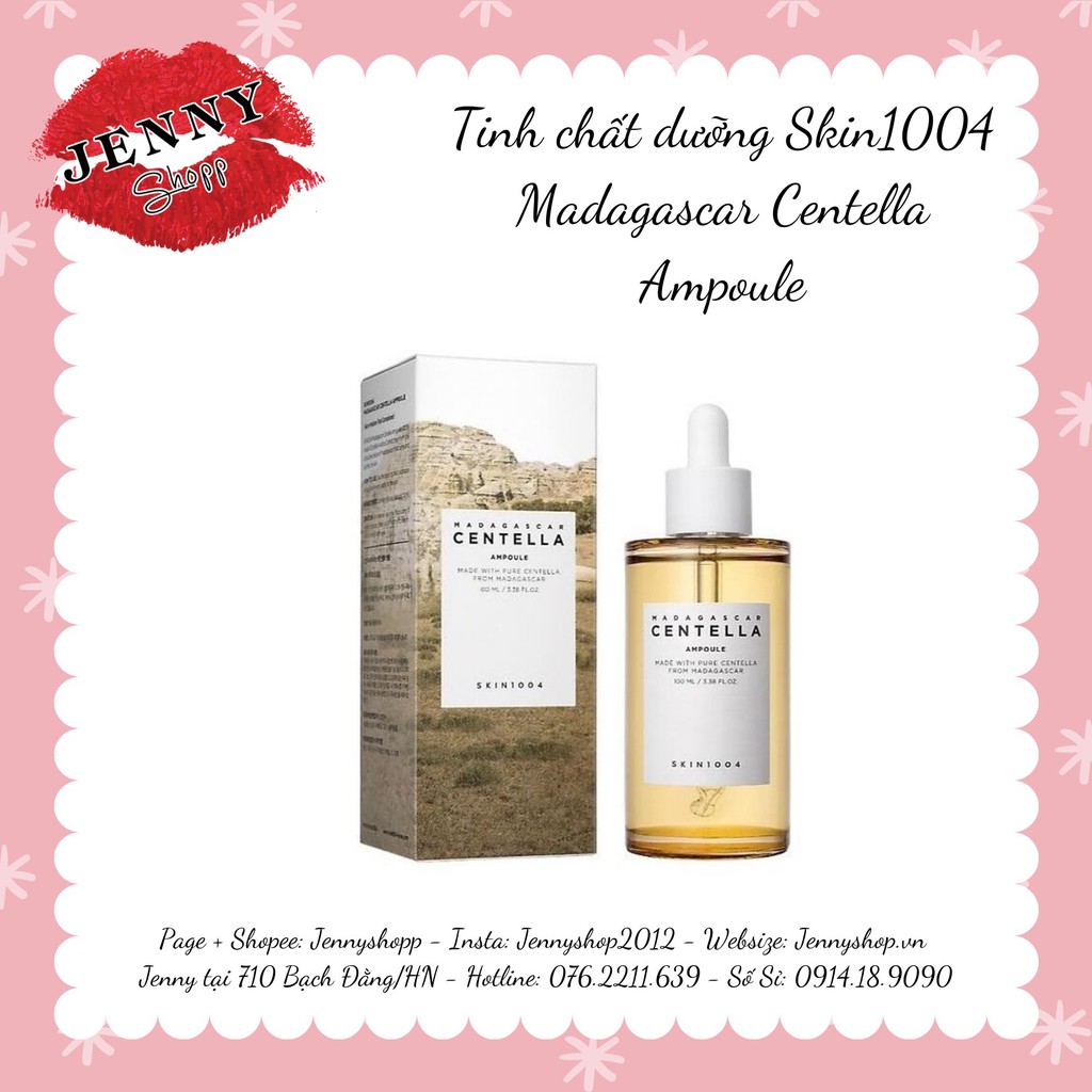 TINH CHẤT DƯỠNG RAU MÁ MADAGASCAR CENTELLA AMPOULE