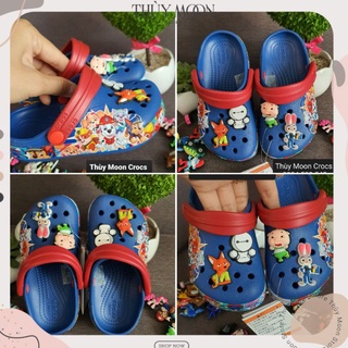 [Hàng Sẵn- Tặng kèm 6sticker- Túi box chính hãng] Dép Sục Cho Bé Trai -Dép Sục Chó Cứu Hộ Xịn Cho bé trai