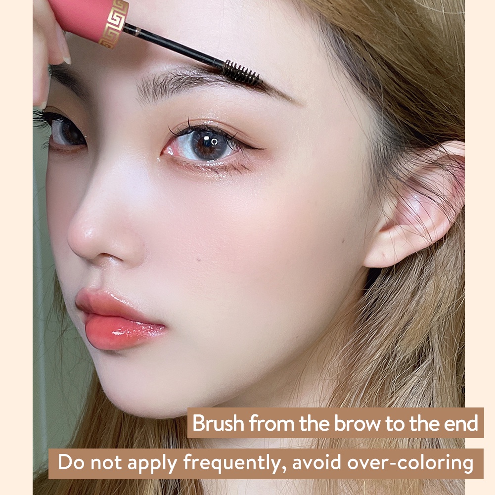 Gel Trang Điểm Lông Mày GECOMO 3 Màu Tùy Chọn Chống Nước Lâu Trôi