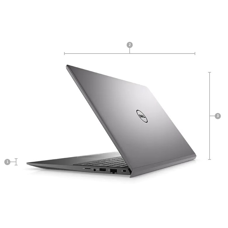 Laptop Dell Vostro 5502 (V5502A)/ Gray/ Intel core i7-1165G7 (4.7GHz, 12MB)/ Ram 16GB DDR4/ 15.6 inch FHD/ Win 10 SL | BigBuy360 - bigbuy360.vn