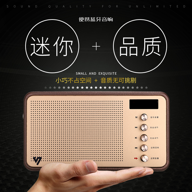 Loa karaoke bluetooth không dây di động ngoài trời Q2 seiyuu, Loa Thùng nhỏ dùng Trong Nhà Hát