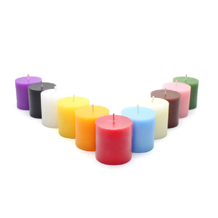 Nến, nến trụ D5H5 EDEN CANDLE FTRAMART EDC0108 nến không mùi, làm từ sáp paraffin dùng trang trí, de