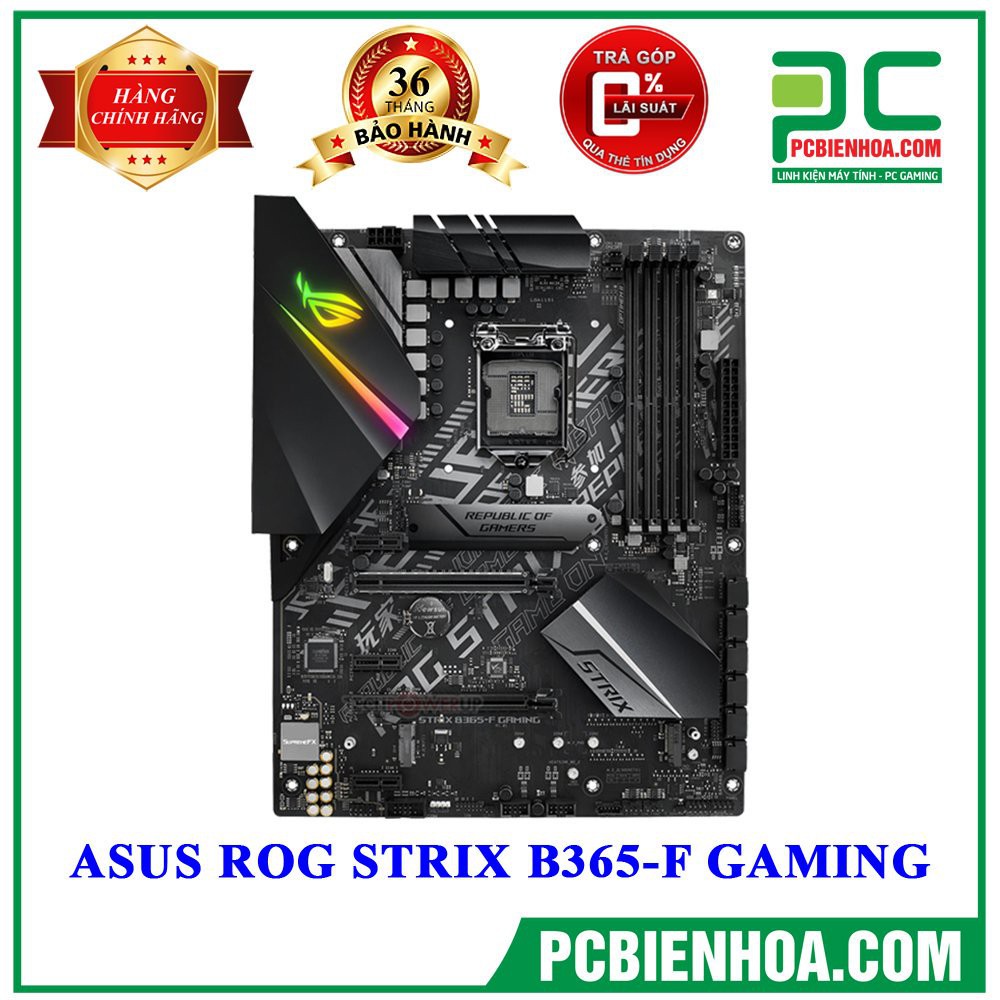 Bo mạch chủ ASUS ROG STRIX B365-F GAMING | WebRaoVat - webraovat.net.vn