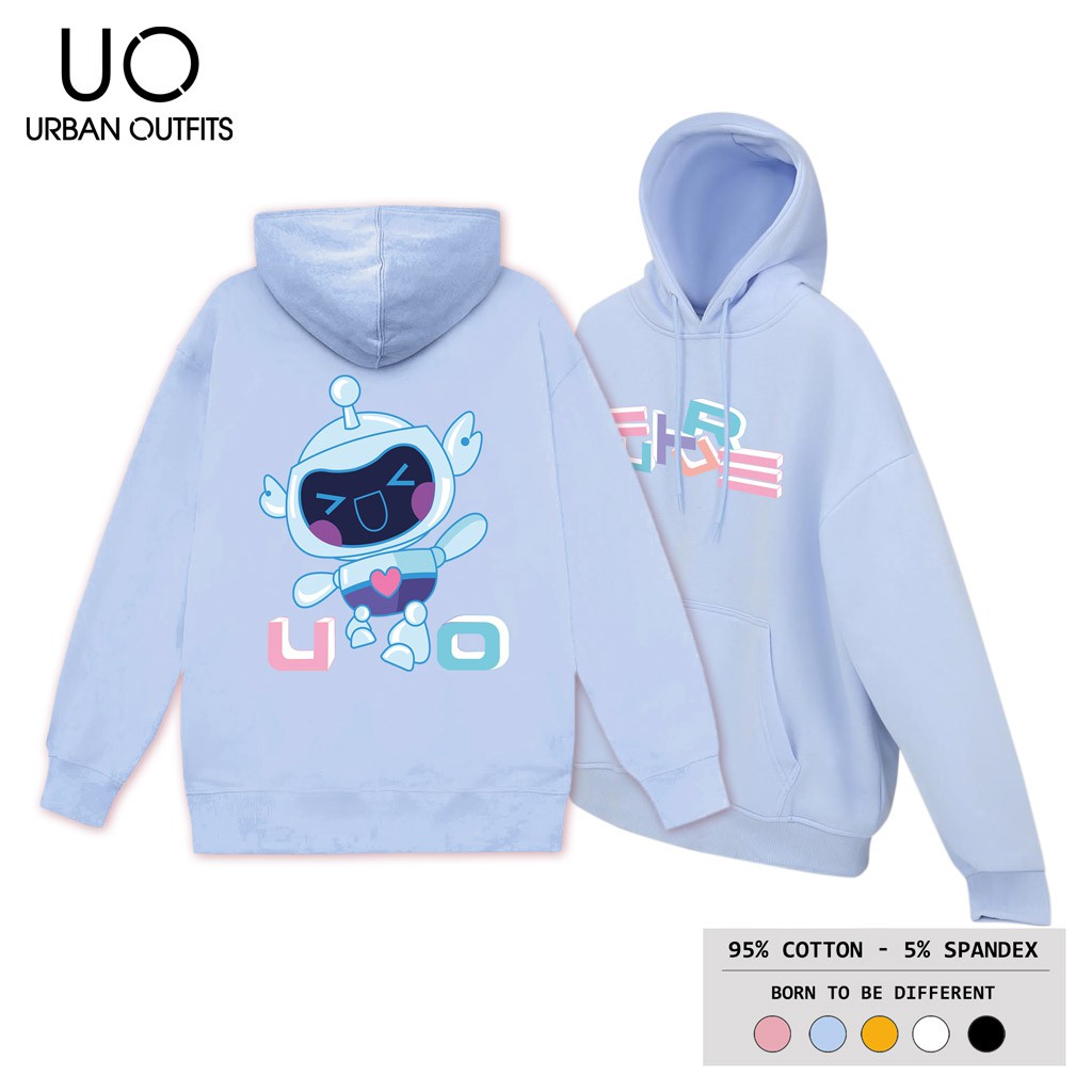 Áo Hoodie Nam Nữ Form Rộng URBAN OUTFITS In Future UO HOO04 Chui Đầu Thun Cotton Nỉ | BigBuy360 - bigbuy360.vn