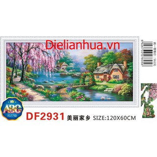 Tranh đính đá DF2931 (120x60cm) chưa đính