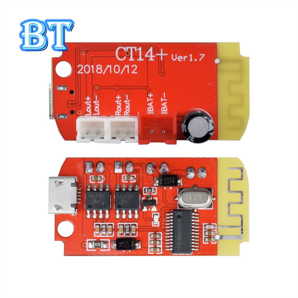 Usb Mini Mạch khuếch đại âm thanh Bluetooth 5.0 2x5W DW-CT14+ UER1.7 Phiên bản mới nhất | BigBuy360 - bigbuy360.vn