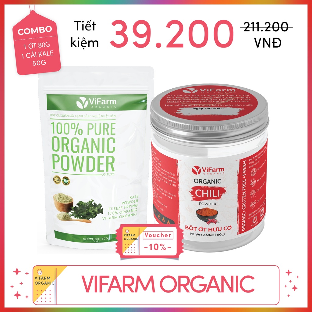 Bột Ớt Sấy Lạnh Nguyên Chất 100% Công Nghệ Nhật Bản Gia Vị Không Thể Thiếu Cho Món Ngon Mỗi Ngày