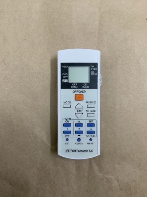 Điều khiển điều hoà Panasonic 1 chiều