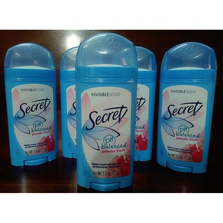 Lăn khử mùi Secret Invisible Solid 73g dành cho nữ xuất xứ Mỹ