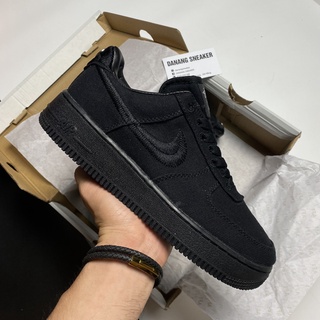 Giày air force 1 low stussy triple black - danang sneaker | phiên bản 1:1 chuẩn
