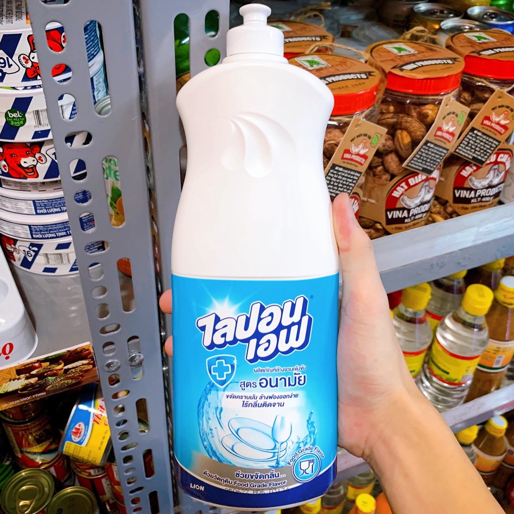 Nước Rửa Chén Bát Lipon Không Mùi Thái Lan Chai 750ml
