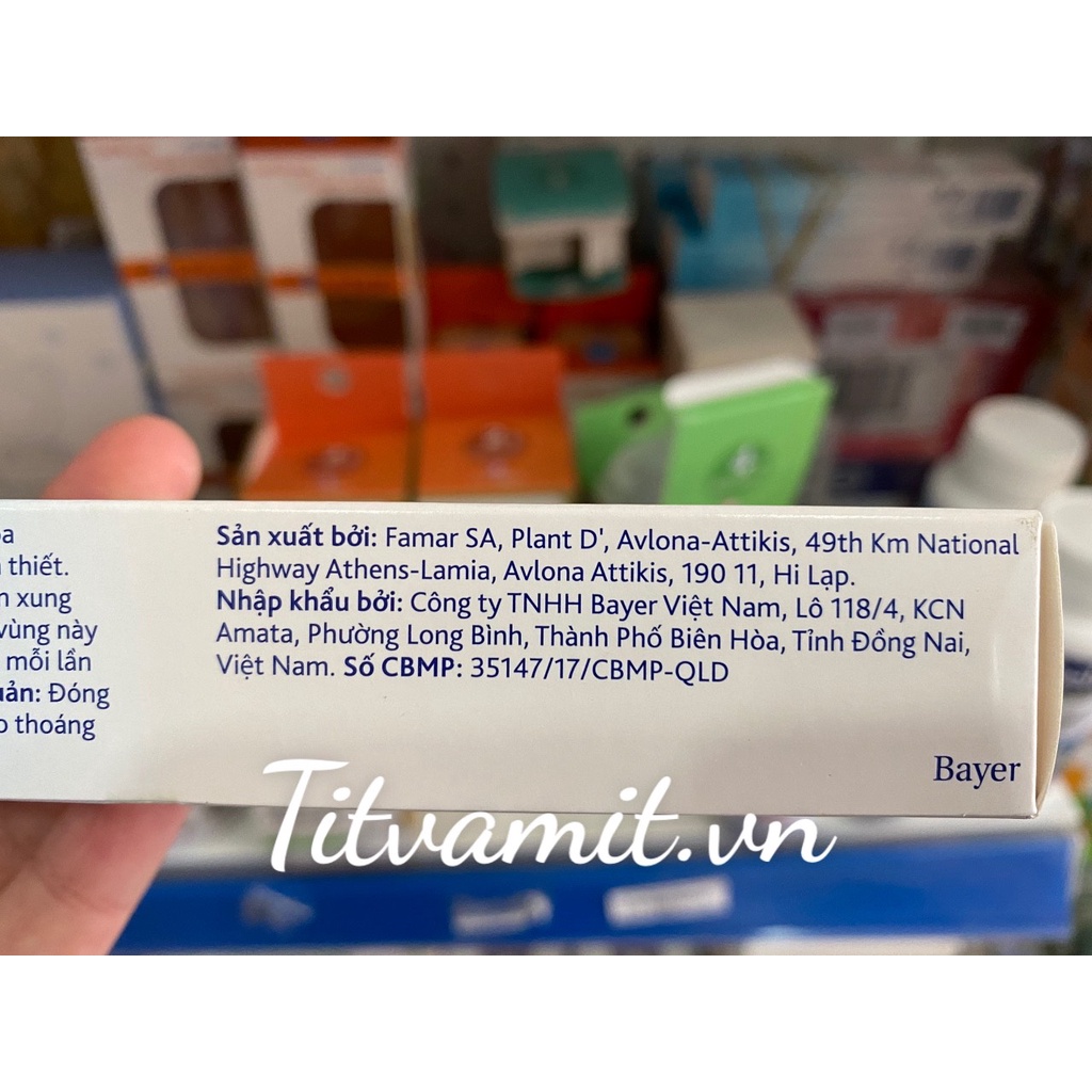 Kem chống hăm Bepanthen hy lạp, kem chống hăm cho bé