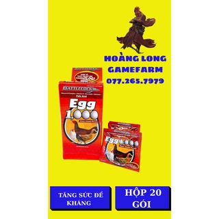 Egg1000 1 gói Vitamin cho gà đẻ ..giúp gà đẻ trứng đều , gà giống khỏe mạnh