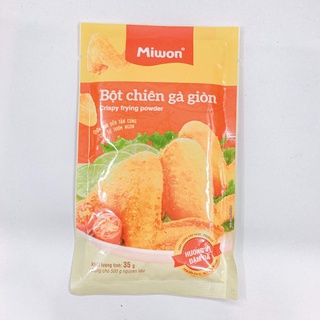 Bột chiên gà giòn miwon gói 35g - tôm vàng