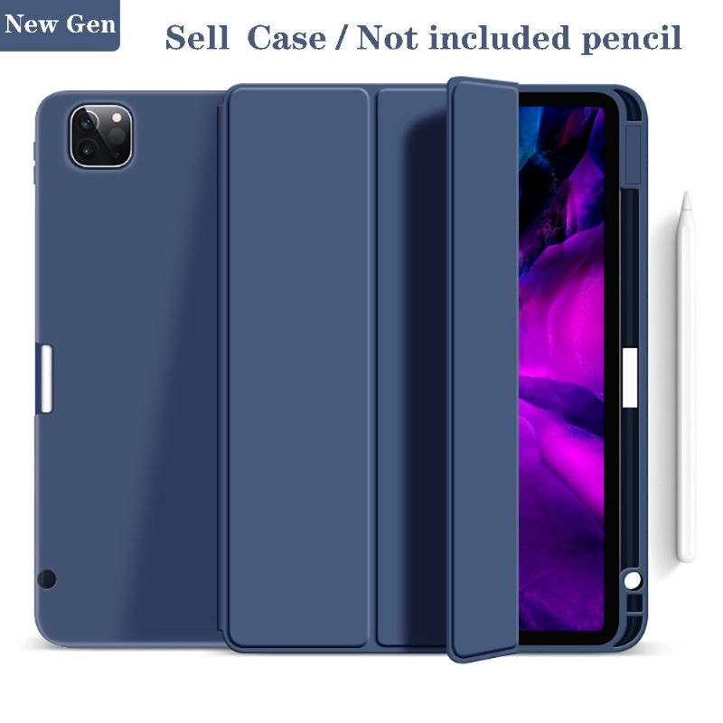 Ốp case cho iPad Pro 11" 2020 màu xanh dương đậm Navy Blue siêu đẹp