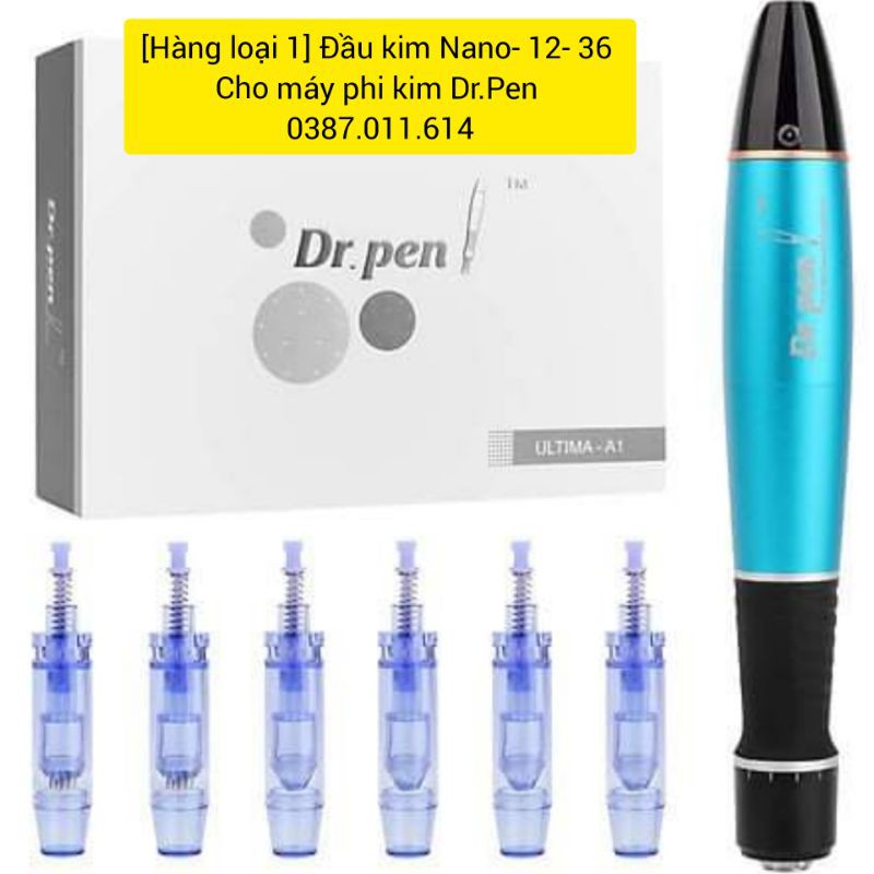 [Hàng loại 1] ĐẦU KIM NANO- 12- 36 CHO MÁY PHI KIM DR PEN