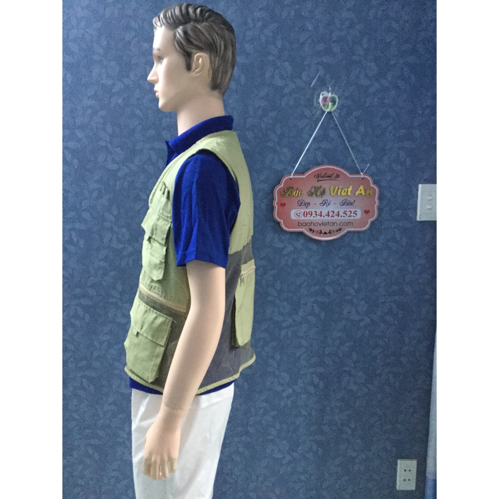 Áo Ghi Lê Đồng Phục Chuyên Dùng Trong Lao Động _ Hình Chụp Thật