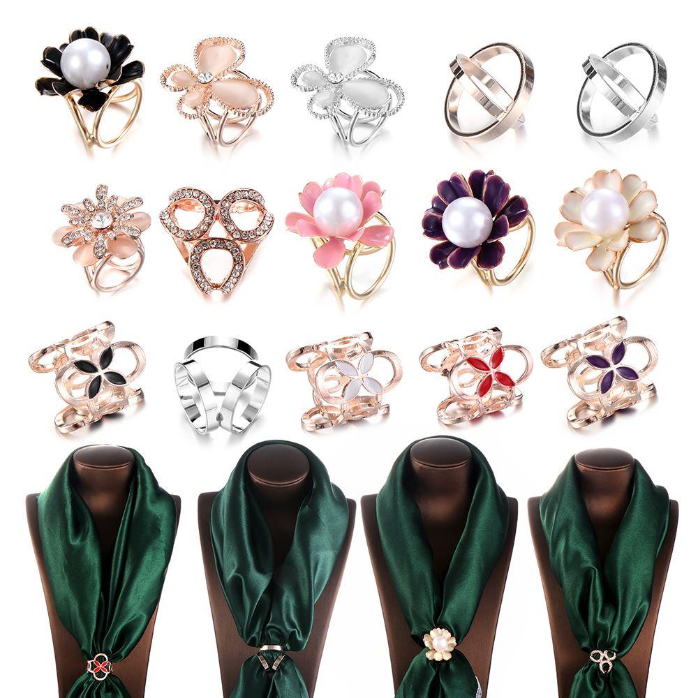 YVE Kẹp Giữ Khăn Choàng Cổ Thời Trang Cho Nữ