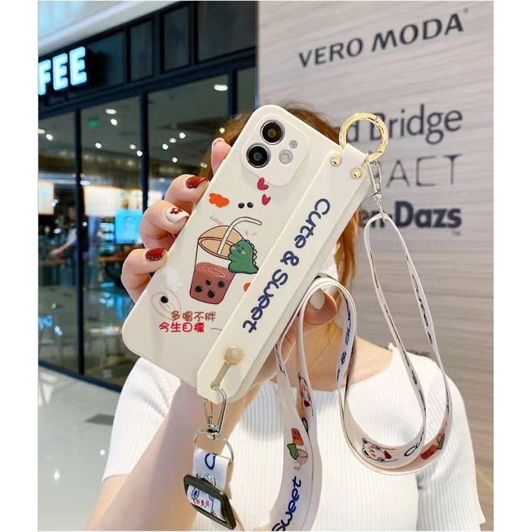 VIVO X30 X50 X60 S9 S9E S7/V1/V20PRO Cute wristband phone case